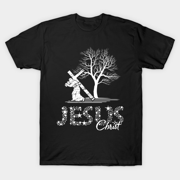 Christian Design Jesus Christ T-Shirt T-Shirt by Javacustoms